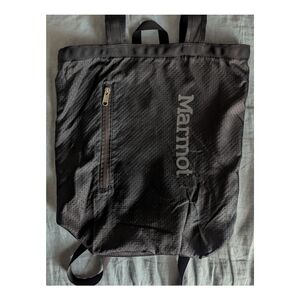 Marmot Black Nylon Backpack